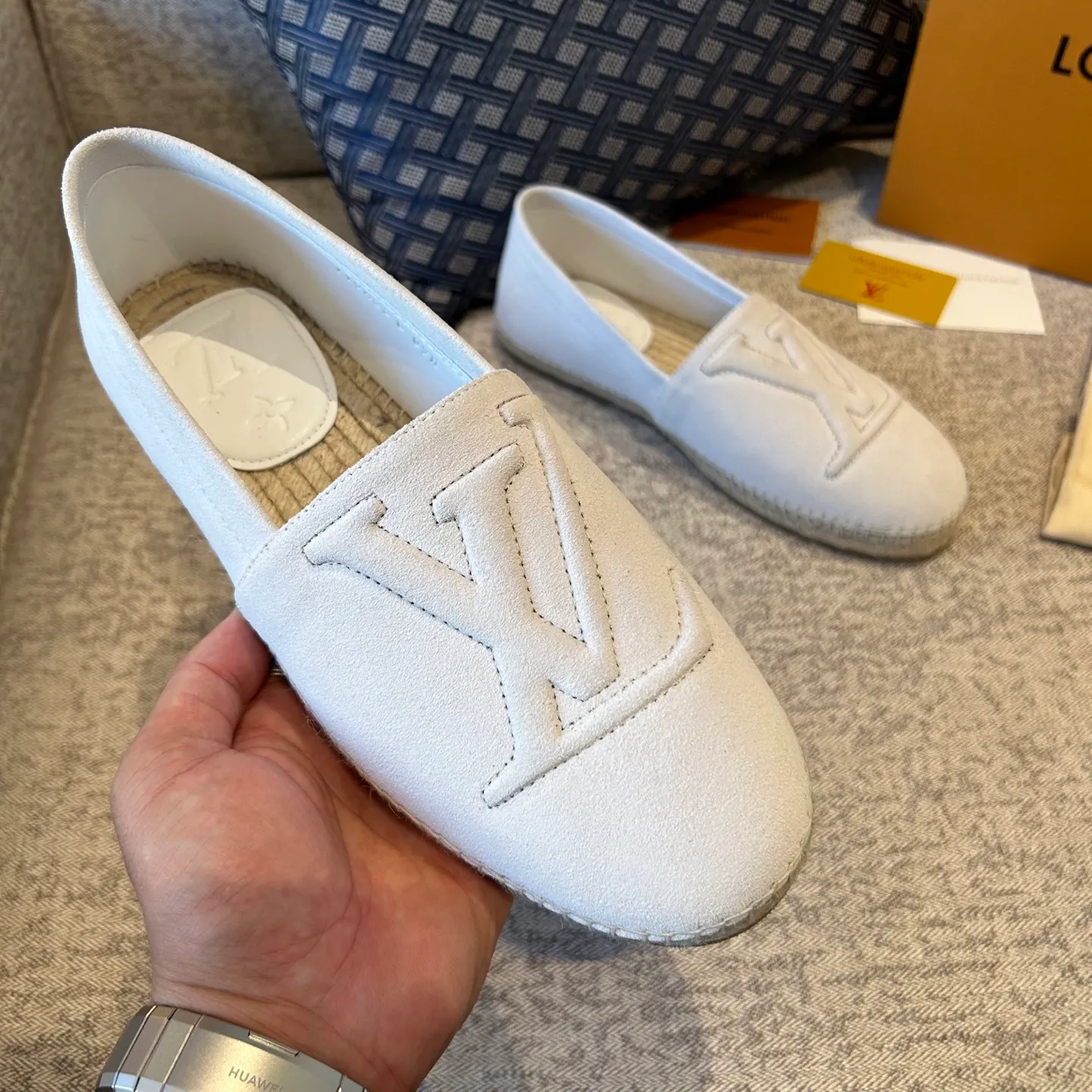 [L Family] Top P: 720💰-Size: 39-44 (customized at 38.45.46) L Family Freesstyle Men's Fisherman Shoes. 2026 Overseas🎆🎆[Spring and Summer New Style: Lv Fisherman Shoes] Material: calf suede, cowhide𥚃, rubber injection process, hemp rope with rubber outsole.